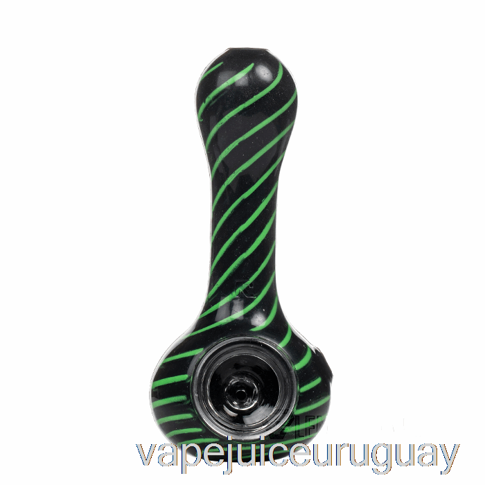 Eyce Oraflex Cuchara Espiral Silicona Negro/verde Vape Uruguay
